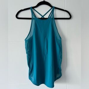 Lululemon Teal Mesh Tank Top